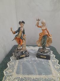 coppia di statuette ITALY vintage 