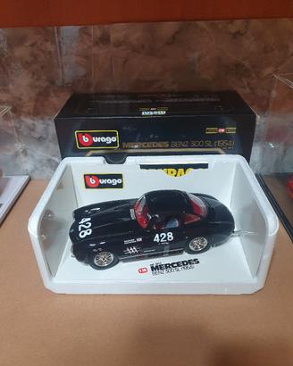 Mercedes Benz 300 SL Bburago scala 1/18