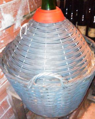 2 Damigiane in vetro
