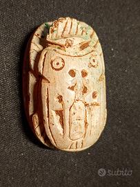 ANTICO CIONDOLO EGIZIO - SCARABEO OCCHIO DI HORUS