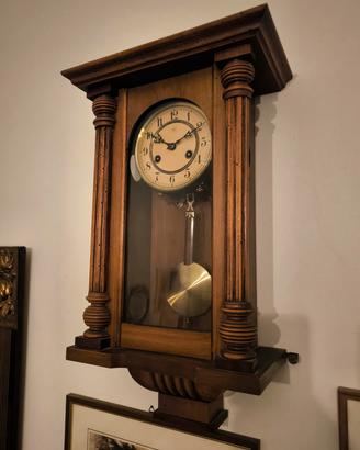 OROLOGIO PENDOLA A PARETE RESTAURATA 