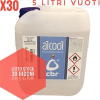 Lotto Stock 30 Bidoni da 5 Litri