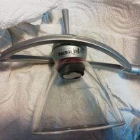 Lampadario a binario da soffitto con 5 faretti