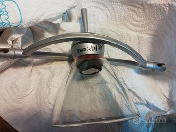 Lampadario a binario da soffitto con 5 faretti