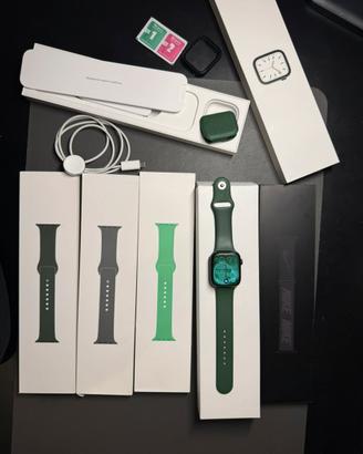 Apple Watch Serie 7 45mm + 3 cinturini originali