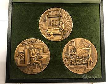 trittico medaglie