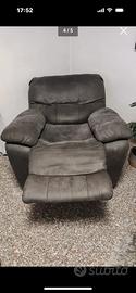 Poltrona reclinabile elettrica