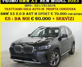 BMW X3 2.0 D AUT M SPORT NEW MODEL VARIE