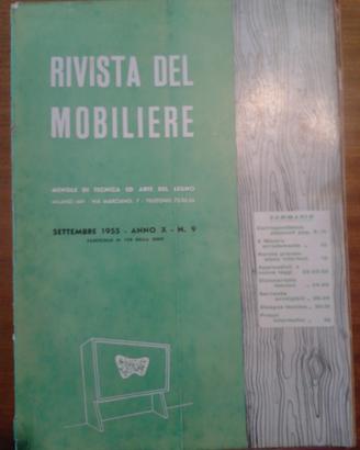 Rivista del mobiliere anni 50/60
