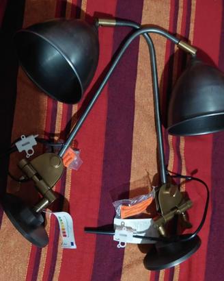 Lampade a braccio in metallo stile industriale 
