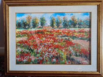 Dipinto del maestro Luciano Sacco