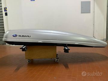 Box da tetto Subaru Originale 430L + barre