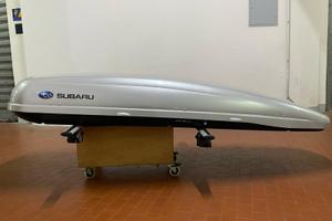 Box da tetto Subaru Originale 430L + barre