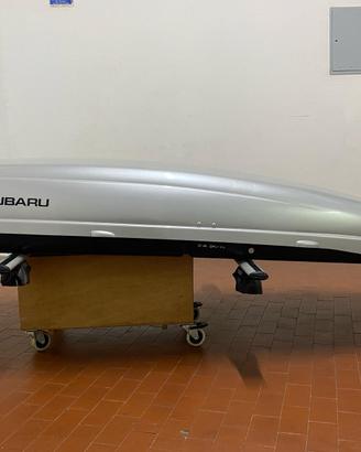 Box da tetto Subaru Originale 430L + barre