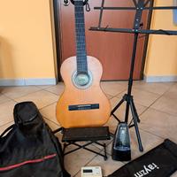 Chitarra classica 3/4 Valencia VC203 + accessori