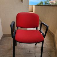 Sedie per ufficio con braccioli