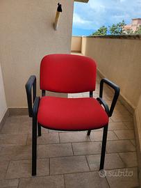 Sedie per ufficio con braccioli
