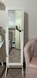 specchio con contenitore malling