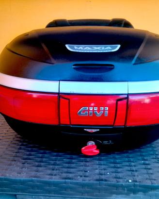 bauletto maxia givi 54 litri con schienale
