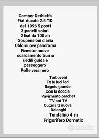 CAMPER  DETHLEFFS DUCATO ANNO 1996