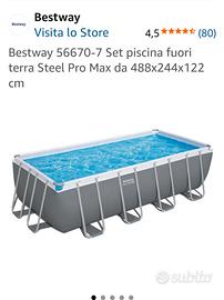 Piscina con pompa