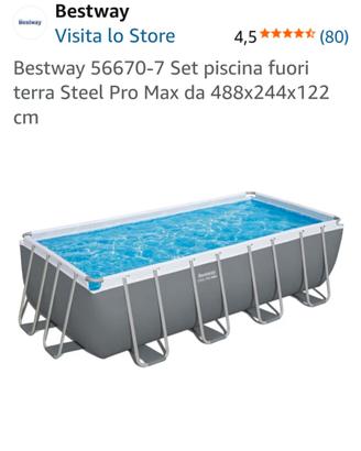 Piscina con pompa