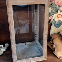 coppia di lanterne in legno