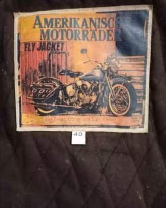 Chiodo vera Pelle "Amerikanische Motorrade"