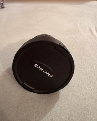 Fish eye Samyang per Nikon