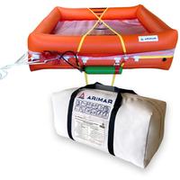 Zattera salvamento 4 persone nautica gommone