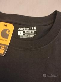 T shirt Carhartt NUOVA nera taglia M relaxed fit