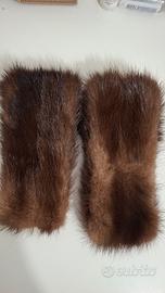 manicotti polsini pelliccia 