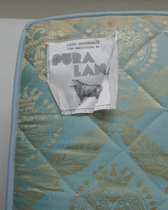 Due materassi magniflex in pura lana