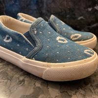 Scarpe bimba n.23 bacio passeggio neonato bambino