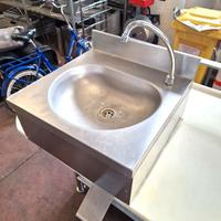 lavamani pensile inox per lab alimentare usato