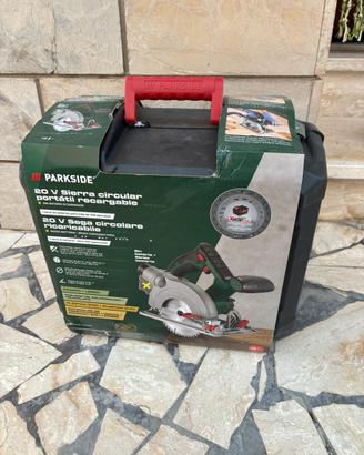 PARKSIDE Sega Circolare 20V PHKSA 20-Li C4 NUOVA