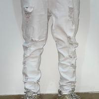 Jeans Bianchi Ripped Style - Effetto Strappato