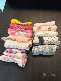 14 tutine neonata in cotone 0-3 mesi