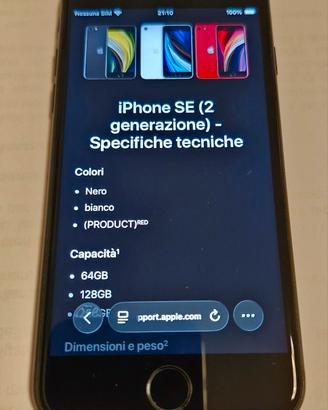 Iphone se2 128gb