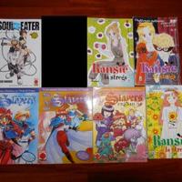 Manga sfusi, varie serie