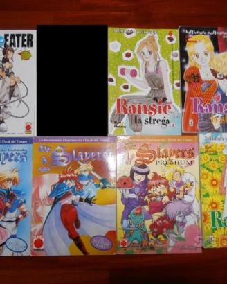 Manga sfusi, varie serie