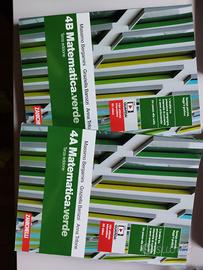 Libro scolastico matematica verde 4