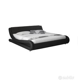 Letto matrimoniale nero