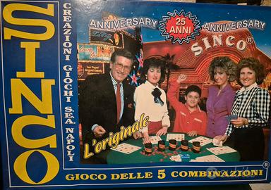 Gioco SINCO Originale - Edizione 25° Anniversario 