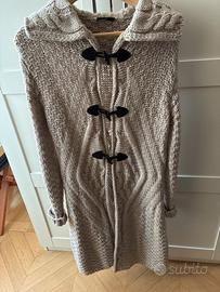 Cappotto lana con alamari