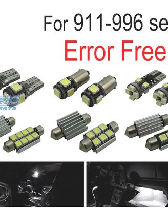 KIT 10 LAMPADE LED INTERNE PER PORSCHE 911 996 CAR