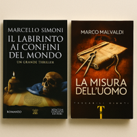 set (012) Thriller storici di Malvaldi e  Simoni