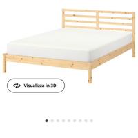 Struttura letto ikea TARVA 140x200. Stato eccellen