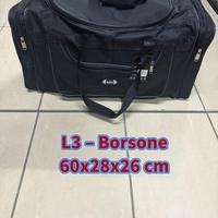 L3 – Borsone 60x28x26 cm Sport & Travel