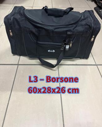L3 – Borsone 60x28x26 cm Sport & Travel